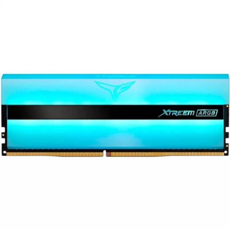 Teamgroup XTREEM ARGB 16 GB DDR4-3200 (2x 8 GB) dviejų modulių rinkinys, baltas, TF13D416G3200HC16CDC01, INTEL XMP