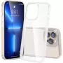 Nevox StyleShell SHOCKFlex 2377 dėklas telefonui iPhone 16 Pro Max, TPU/polikarbonatas, skaidrus