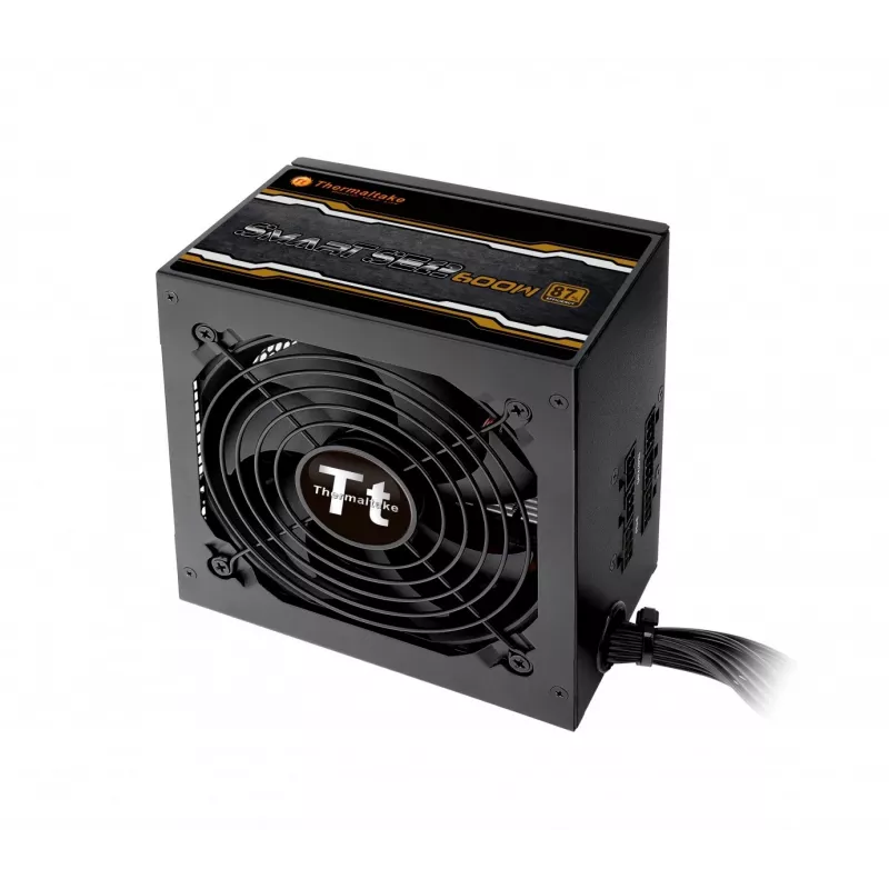 Maitinimo blokas Thermaltake Smart SE2 600W ATX pusiau modulinis, 86% efektyvumas, 120 mm ventiliatorius