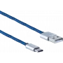 USB laidas ShiverPeaks BS14-50018 USB 2.0 0,3 m mėlynas