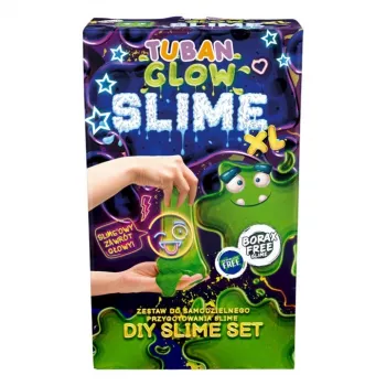 Vaikų kūrybiškumo rinkinys Tuban TU3175 – slime gaminimo komplektas su blizgučiais, švytinčiais milteliais, dirbtiniu sniegu arba dinaminiu smėliu
