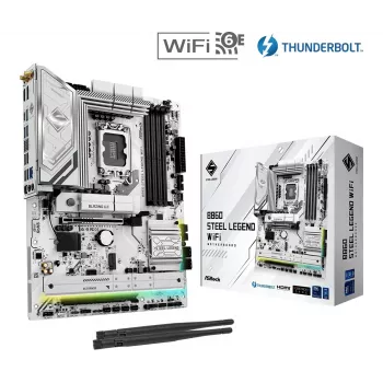 ASRock B860 Steel Legend WiFi ATX pagrindinė plokštė