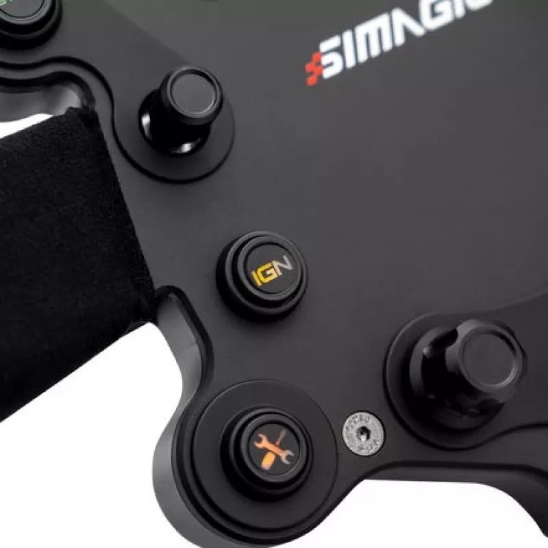 Simracing vairas Simagic GTS Alcantara S202 – Alcantara danga, modelis S202