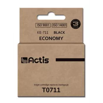 Actis KE-711 rašalas (pakeitimas Epson T0711, T0891, T1001; standartinis; 15 ml; juoda)