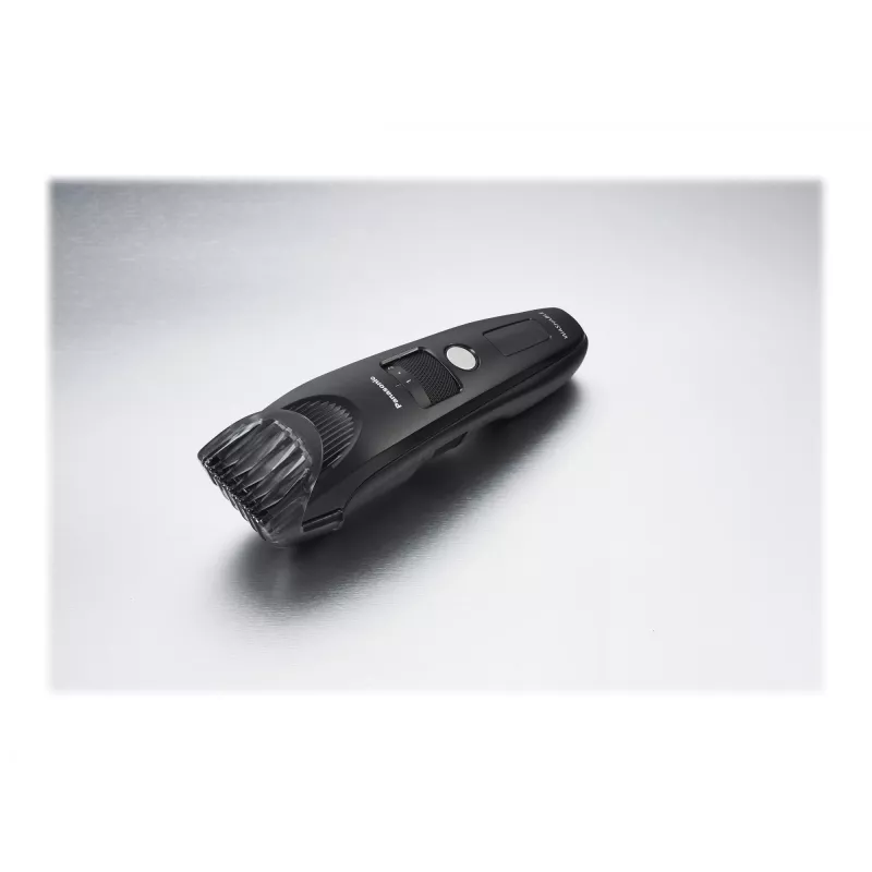 Barzdos kirpimo mašinėlė Panasonic ER-SB40-K803 — 0,5–10 mm, 19 pakopų, Li-Ion, belaidė / tinklo, juoda
