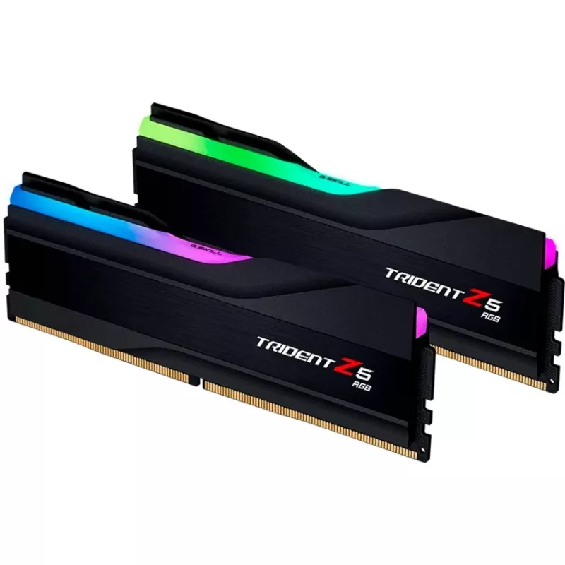 G.Skill Trident Z5 F5-6000J3636F32GX2-TZ5RK 64 GB DDR5 6000 MHz radiatoriaus RGB juoda darbalaukio atmintis