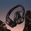 Usams Ausinės Bluetooth 5.3 Uždedamos Us-yh Series Juodos/juodos TDLYEJYS01
