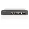 DIGITUS 10 colių Gigabit Ethernet 8 prievadų nevaldomas jungiklis - 8x Gigabit RJ45, montuojamas į stelažą