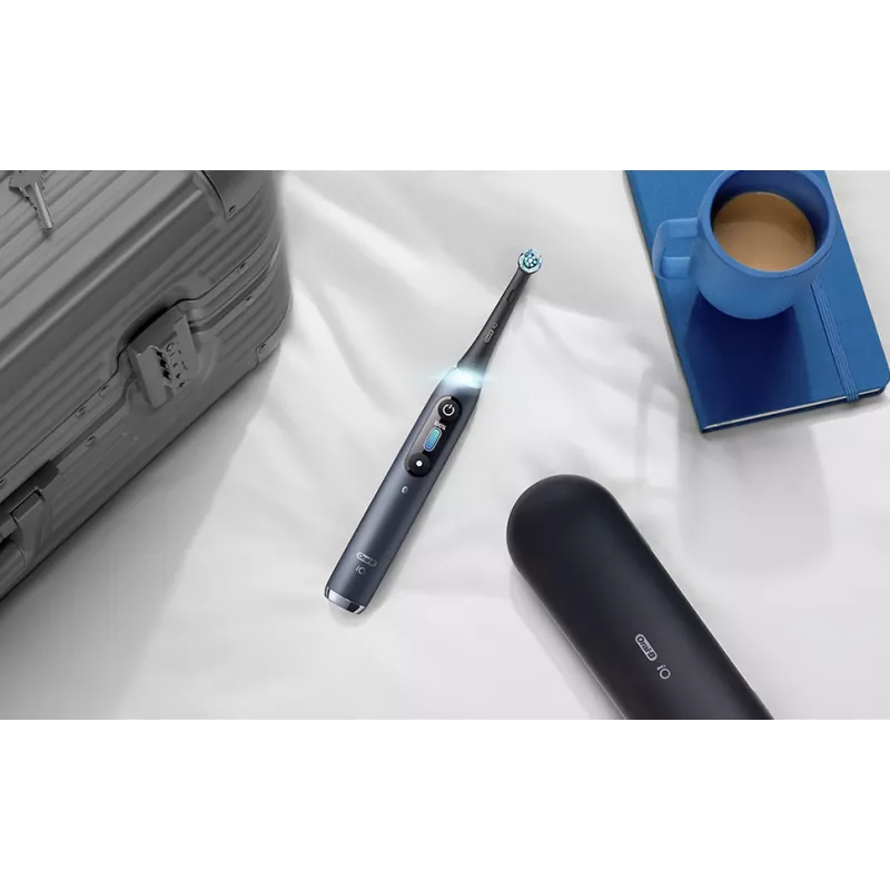 Dantų šepetėlis Oral-B iO Series 9 Duo 2 vnt. Black Onyx/Rose Quartz