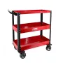 Dirbtuvinis vežimėlis AWTools 1005466 metalinis 3 lentynos keliamoji galia 150 kg