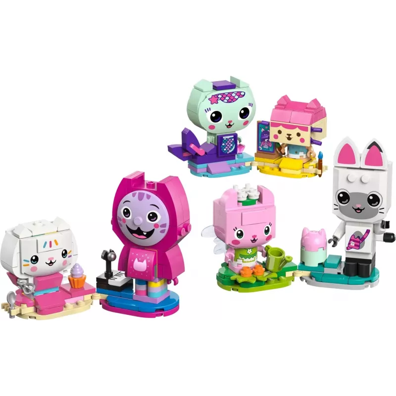 LEGO GABBY’S DOLLHOUSE 11215 Gabby's iš plytelių sukurti kačių draugai