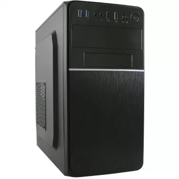LC Power 2015MB – korpusas Micro ATX – be maitinimo šaltinio – juodas – USB / garsas (LC-2015MB-ON)