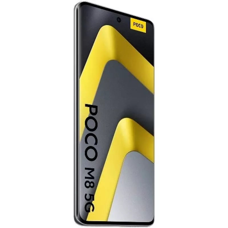 POCO M8 5G 17,2 cm (6,77 inch) Hybrid Dual SIM USB Type-C 8 GB 512 GB 5520 mAh sidabrinis