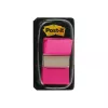 3M Post-it Index Pink, siauros, 50 lipnių juostelių, 25,4 x 43,2 mm, vienkartiniame dozatoriuje (I680-21)