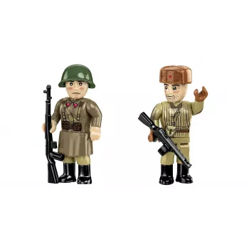 Cobi Konstruktoriai Stalingrado mūšio modelis — 76 dalių, istorinė diorama