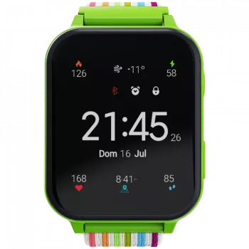 Canyon KW-37 Alfie – išmanusis laikrodis vaikams, IPS ekranas 1.69 inch, IP66, 512 MB, MP3, žaidimai, kamera