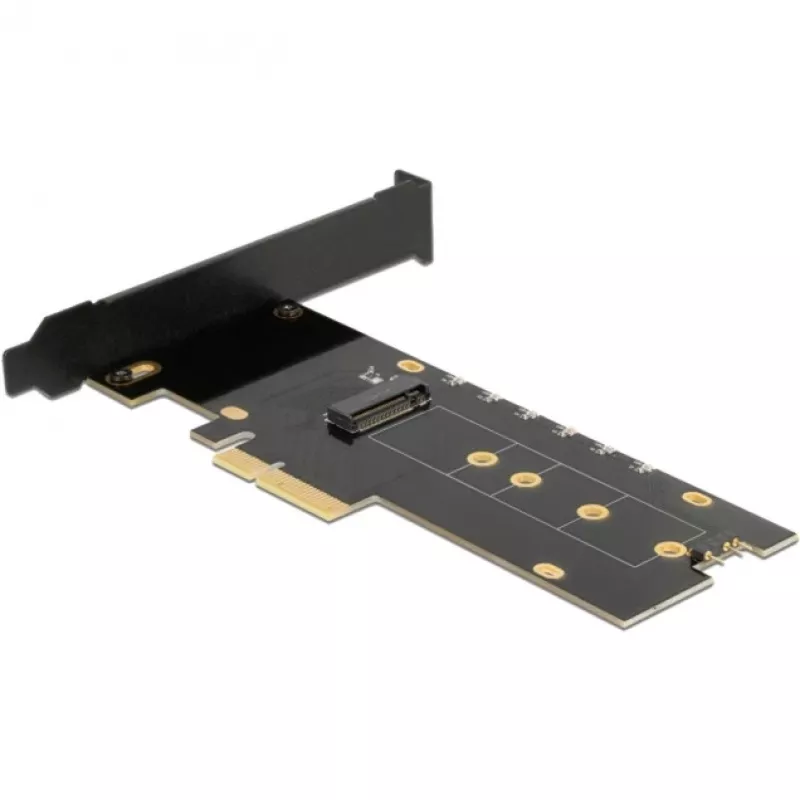 DeLOCK 89013 vidinė M.2 PCIe kortelė su aušintuvu ir LED apšvietimu