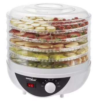 Džiovintuvas GreenBlue GB195 grybams, daržovėms ir vaisiams, 250 W, 5 sietai, tylus