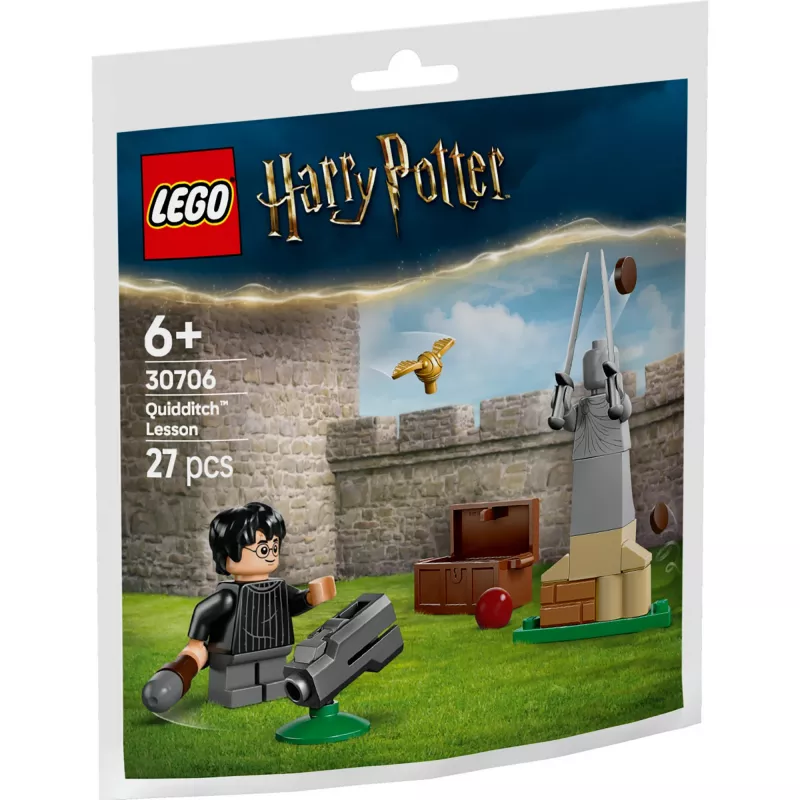 LEGO Harry Potter rinkinys 30706 Kvidičo pamoka su Harry ir Draco minifigūrėlėmis