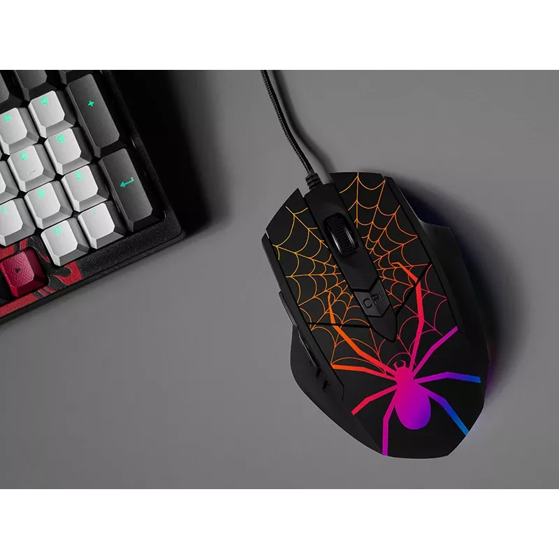 Pelė GAMEZONE Black Widow USB
