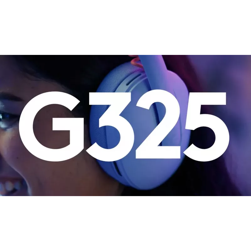 LOGITECH G325 LIGHTSPEED belaidžiai žaidimų ausinės - alyvinė - 2,4 GHz - EMEA
