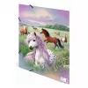 HERMA A3 kartoninis vokas su tampriu užsegimu Horse World