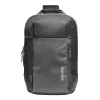 Crossbody krepšys Tomtoc Navigator-T24 S – juodas, kompaktiškas kasdieniam nešiojimui