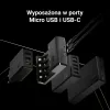 Green Cell GC VitalCharger USB įkroviklis, 4 lizdai, AA/AAA, USB maitinimas, juodas