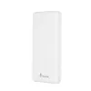Power bank Extralink EPB-078W 10000 mAh baltas, USB-C, 10 W išėjimas, įkrauna iki 2 įrenginių