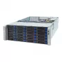 4U stelažinis serveris GIGABYTE S453-S70-AAV1 — du LGA4677 lizdai, DDR5, 16 DIMM, 38x 2,5 colio / M.2, 1600W perteklinis maitinimo šaltinis (80 PLUS Titanium)
