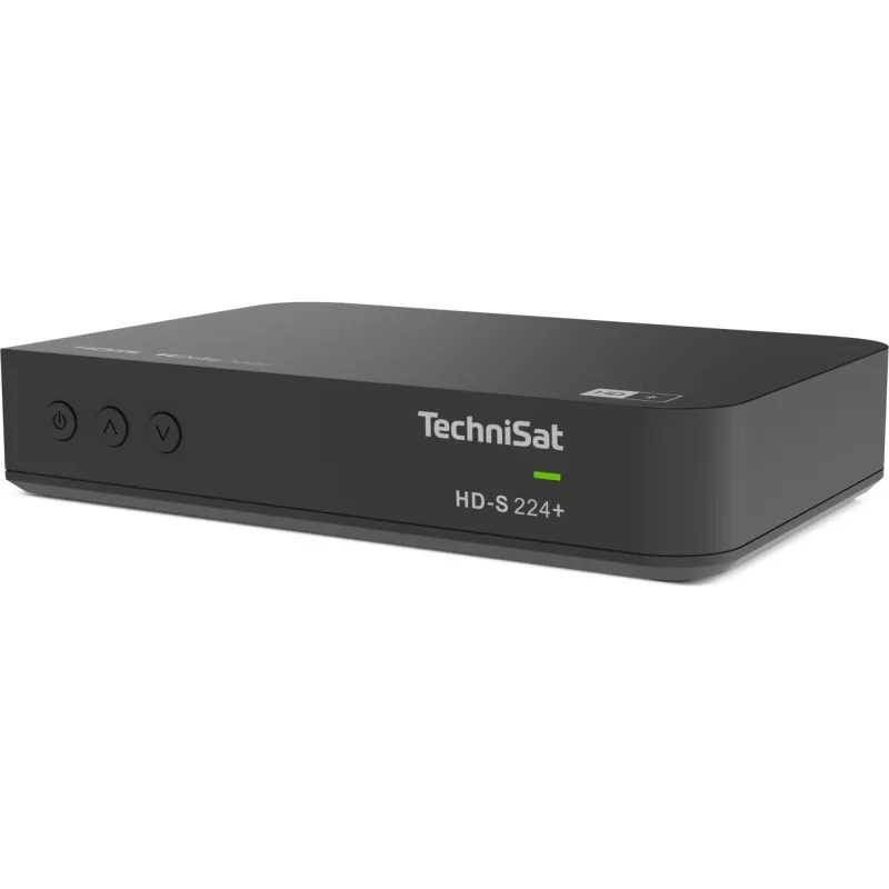 TechniSat HD-S 224+ imtuvas, DVB-S, DVB-S2, vienas tuneris, SCR/Unicable, USB įrašymas
