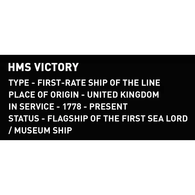 Konstruktorius Cobi HMS Victory — 2517 detalių, detalus istorinis burlaivio modelis