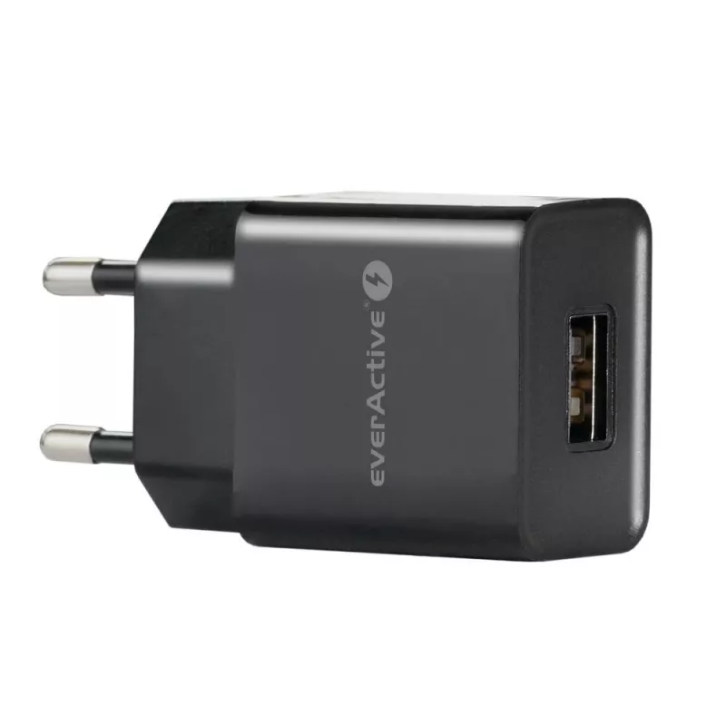 Įkroviklis Everactive SC-100B Universal Black DC, 5 V / 1 A, USB 2.0, vidaus