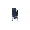 Kempingo kėdė Outwell Clarenville – 4 kojos, maks. apkrova 150 kg, mėlyna, 5,5 kg, 640×750 mm