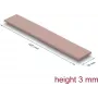 Termo padėklas DeLOCK 18484 3 W/m·K Rožinis 20x120x3 mm