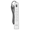 Apsauginis filtras Belkin BSV401CA2M juodas baltas 4 AC lizdai 2 m