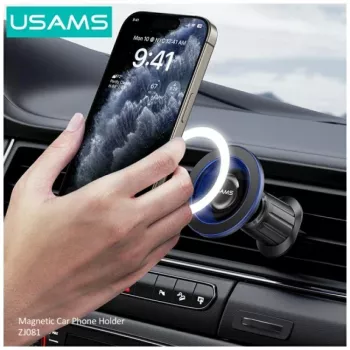 Magnetinis automobilinis telefono laikiklis usams ZJ081 – kompaktiškas magnetinis laikiklis išmaniajam telefonui