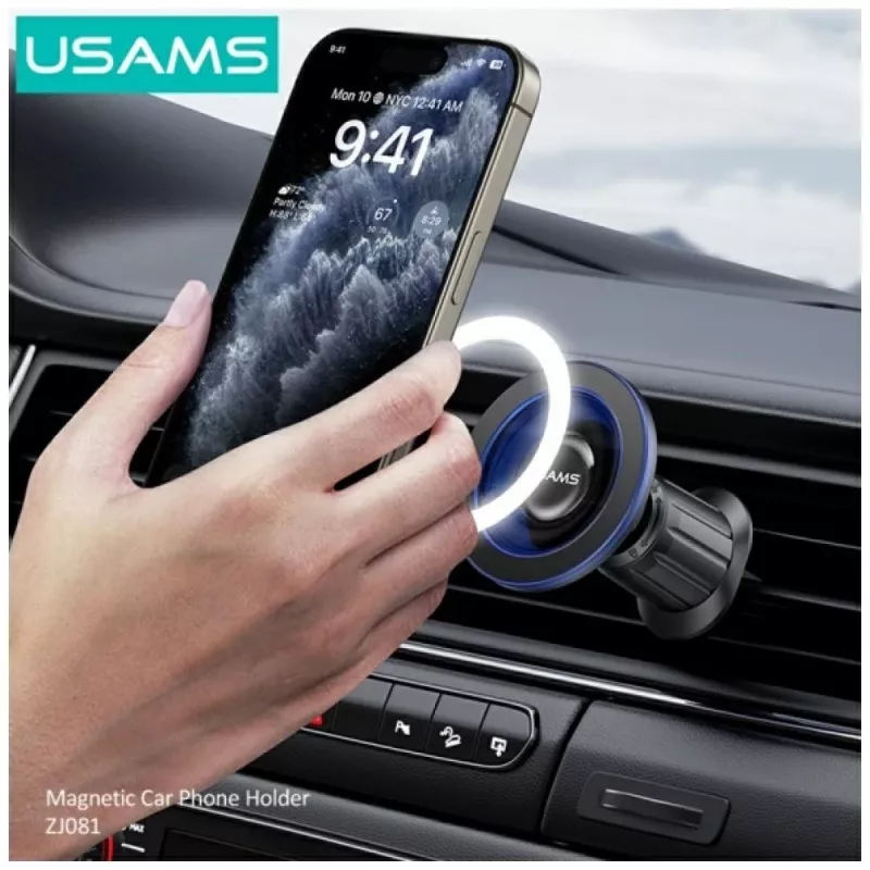 Magnetinis automobilinis telefono laikiklis usams ZJ081 – kompaktiškas magnetinis laikiklis išmaniajam telefonui