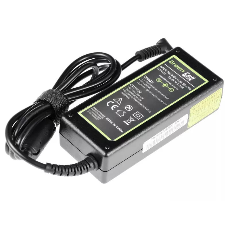 Green Cell AD49P maitinimo adapteris/inverteris, vidaus, 65 W, juodas