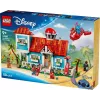 LEGO rinkinys Disney 43268 Paplūdimio namas – modulinis namo statinys, 834 detalės, 5 minifigūrėlės, nuo 9 metų