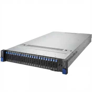 MITAC B8261T85E24HR-2T - Serveris - Montuojamas į stovą - 2U - dviejų procesorių - be CPU - NVMe - Karštai keičiami 6,4 cm (2,5 colio) lizdai - SSD - AST2600 - 1GbE, 10GbE - be operacinės sistemos - Monitorius