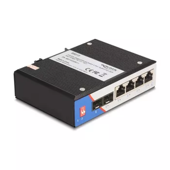 Nevaldomas jungiklis DeLOCK 88015 Gigabit Ethernet 4 prievadai Juodas