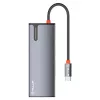 USB-C centrinis įrenginys Tellur TLL321061 su PD 3.0 100W, HDMI išėjimu ir 3× USB 3.0 prievadais