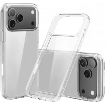 Nevox StyleShell SHOCKFlex dėklas, skirtas iPhone 17 Pro Max 6,9, skaidrus