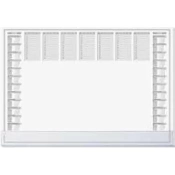 Stalo užtiesalas Sigel H6366 Popierius Pilka/Balta, 595×410 mm, FSC