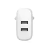 Belkin BOOST CHARGE maitinimo blokas 24 W QC 3.0 2 USB prievadai baltas WCB002VFWH