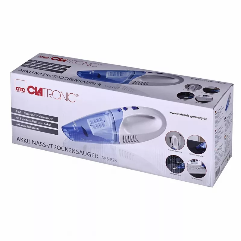 Nešiojamas dulkių siurblys Clatronic AKS 828