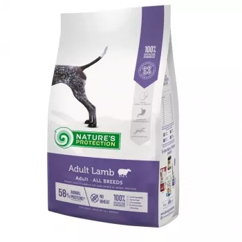 Sausas šunų ėdalas Nature's Protection Adult Lamb All Breeds 12 kg