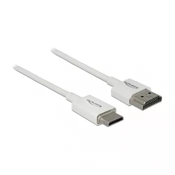 HDMI kabelis DeLOCK 85142 1 m HDMI A tipo – HDMI C tipo baltas