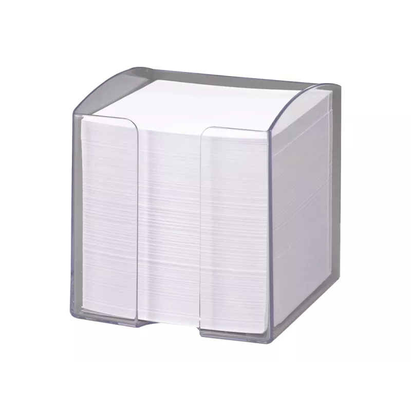 Skaidrus kvadratinis bloknotas Durable TREND 105x100x100 mm